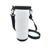 Drinkware Handle Sublimation white Blank 20oz Skinny Tumbler Tote Neoprene bottle Sleeves with Adjustable Strap Water cups Carrier Sleeve Covers SN5124
