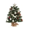 Dekoracje świąteczne sztuczna gwiazda drzew Treetop PVC Dekoracja z LED Mini Festival Festival Festival Home