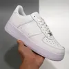 af1s One Designer Shoes 1 Low 07 Uomo Donna Casual Classico Triple Bianco Nero Uomo Scarpe da ginnastica Sport all'aria aperta Sneakers Piattaforma 36-45