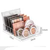 Storage Boxes & Bins Transparent Acrylic Box Cosmetic Organizer Lipstick Powder Blush Rack Display Stand ToolStorage