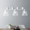 Pendant Lamps Modern LED Lights Home Lighting Fixture Fashion Resin Bird Hanging For Living Room Iron Bedroom Lampen Bar Lampara