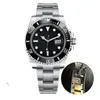 Ceramic Bezel Mens Watches Mechanical Stainless Steel Automatic Movement Green Watch Gliding Clasp 5ATM Waterproof Wristwatches Gi266S