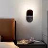 Muurlamp Modern Minimalistisch Design Bedide Ovaal Slaapkamer Noordelijke trap Woonkamer Decoratie Achtergrond Creatief Indoor Licht