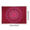 Papéis de parede Mandala elefante 3D impressão digital parede pendurada na tingeste de tingente Towel Towel tenda de tenda de acampamento decoração caseira