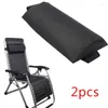 Pillow 2 Pcs Outdoor Portable For Folding Sling Chairs Headrest Adjustable Detachable Pillowcase Durable Head Cushion