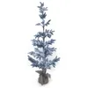 Christmas Decorations Wholesale Home Tabletop Decoration Flocking Snowed Artificial Pine Tree