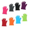 Table Mats 1PC Food Grade Silicone Glove Kitchen Heat Resistant Temperature Gloves Cooking Baking BBQ Oven Accessories