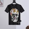 Phillip Plain T-shirts pour hommes Designer T-shirt Hip-hop Fashion Top Vêtements décontractés Chemise à manches courtes 11 TKFF