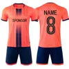 Outdoor T-Shirts 19 Children Football Jerseys Men Boys Soccer Clothes Sets Short Sleeve Kids Football Uniforms Adult Kids Soccer Tracksuit Jersey 230215