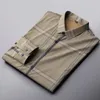 Camicie casual da uomo Camicia a quadri premium di lusso Top manica lunga da uomo 2023 Primavera ed estate Moda di fascia alta Abbigliamento coreano