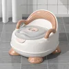 Seat Covers Children's Pot Soft Plastic Road Pot Infant Cute Toilet Seat Baby Boys And Girls Potty Trainer Seat WC 0-6 Years Old 230214