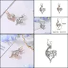 Pins Broschen Weihnachten Pins Geschenk Niedlich Für Frauen Mode Kristall Brosche Laufende Hirsche Drop Lieferung Schmuck Dhv36