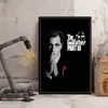 Godfather 영화 시리즈 Marlon Brando Al Pacino Classic Art Poster Wall Art Picture For Living Room Home Decor (프레임 없음)