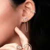 Boucles d'oreilles design boucle d'oreille pour femme 925 argent Vintage diamant luxe style classique T0P cadeau de qualité pour petite amie avec boîte 006