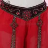 Vuxen Bourgogne Professional Custom Made Oriental Ballet Outfit Nutcracker Arabian Dance Costum BT4192