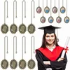 قبعات التخرج DIY المعلقات Photo Tassel Charm Screatermative Memorial Pendant مع سلسلة