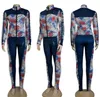 23LVSS spring NEW Women's Tracksuits Casual fashion Luxury Suit 2 Piece Set designer Tracksuit J2765