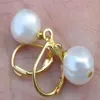 Natural Encanto 1110 mm Oro Perla del del Sur Pendientes 14 K 20 de Oro20386217512