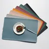 Table Mats Embed Life Heat-resistant Temperature Kitchen Placemat 45 30cm Solid Color Fashion Placemats For Dining Kichen Accessory