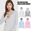 Outdoor T-Shirts Summer UV Protection Hoody Long Sleeve Quick Dry Jacket TShirt Thin Sun Protection Clothing For Outdoor Fishing Tops Unive G4O6 J230214