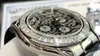Reloj personalizado diámetro 40 mm 4130 paquete de movimiento oro blanco de 18 k rosa Sudáfrica boca de anillo de perforación verdadera Mosan Drill Caucho natural wa296a