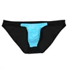 Mutande Vita bassa Slip sexy Intimo Uomo Gay Pene Pouch Bikini ultra sottile Slip Maschile Seta ghiaccio Underpant Cuecas