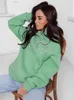 Dames Hoodies Sweatshirts Oversized Dames Hoodie Winterjas Ruglooze Losse Lange Mouw Dames Trui met Hoed Mode Herfst Dik Vrouwelijk 230215