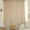 Curtain Precision Thickened Star Hollowed Out Shade Double Screen G3