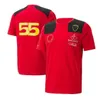 F1 Racing Polo-Anzug 2023 Frühlings- und Herbst-NEU-Hoodie-Kurzärmel-Shirt mit dem gleichen Stil angepasst