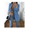 Women's Suits 2023 Women's Clothing Blazer Leisure Coats Fashion Lapel Slim Cardigan Temperament Suit Jacket For Women A703