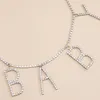 Choker Chokers Fashion Diamond Chain Necklace For Women Statement Necklaces Sexy Flat Gifts JewelryChokers Spen22