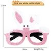 Party Decoration 2023 Easter Glasses Adult Children's Holiday Party Decoration Photo Props Chick Bunny Egg Glasses Frame