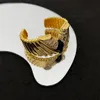 LW Big Bolegle For Women Gold Francled French Marka Projektantka złota bransoletka męska para