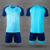 T-shirts d'extérieur Hommes Enfants Ensembles de football Uniformes de volley-ball à manches courtes Maillots de football Chemises Kit de sport Vêtements Costume Respirant Impression personnalisée 230215