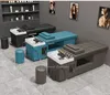 Salon furniture shampoo bed, shampoo bed with water circulation