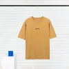Männer Frauen Casual T Shirt Frauen Rundhals Sommer T-shirts Männer Brief Stickerei Tops Paare Kleidung Größe XS-L