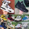 4 Dames Heren Basketbalschoenen Seafoam Craft 4s Photon Dust White Oreo Sail Red Thunder Militaire Zwarte Kat Midnight Navy Gefokte Trainers Sportschoenen