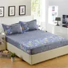 Yatak Pad lagmta 1pc%100 polyester primetli tabaka yatak kapak Elastik bant yatak sayfası ile dört köşe 230214