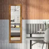 Mobili per camera da letto Fashion Simple Gioielli Massicello Mirror con luci a LED può essere appeso sulla porta o sul muro BQeariejif