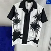 Männer Designer Shirts Sommer Kurzarm Casual Shirts Mode Lose Polos Strand Stil Atmungsaktive T-shirts T-shirts Kleidung #15