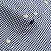 メンズカジュアルシャツメンズスタンダードフィットロングスリーブカジュアルチェックシャツシングルパッチポケットボタンダウンカラー快適な100％コットンギンガムシャツ230215