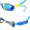 Schwimmbrille für Kinder Professionelle Silikon-Rennsport-Standardbrille Schwimmen Einstellbare Geschwindigkeit Kinder-Poolbrille 230215