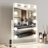 Specchio per trucco a LED con lampadine USB Hollywood Vanity Bagno Toeletta Illuminazione Lampada da parete a LED dimmerabile