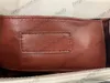 Toppmärkesväska axelrem handväska rutig plånbok dubbla bokstäver solid knapp bomull fårskinn vanligt mönster lyxig axelväska för kvinnor