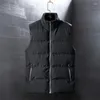 Men's Down 2023 Vest Autumn e Winter Cotton Korean Fashion Jacket