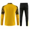 Utomhus T-shirts Survetement Football Kids Men Soccer Jerseys Set Running Jackets Sports långärmad jacka Fotbollsutrymme uniformer 230215