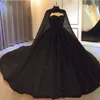 Quinceanera sukienki Sweetheart Crystal cekinowa suknia balowa z aplikacjami szalowymi Tiul-Up Sweet 16 Debiutante Party Birthday Vestidos de 15 Anos 03