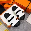 Klassieke mannen dames slipper varkens neus buiten slipper sandalen dik opgelicht lederen strand sandalen flatform modeontwerper lente zomer vintage slippers maat 35-40