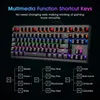 Клавиатуры RII Механическая клавиатура Gaming Blue Switch USB RGB/MIX CALET Клавиатура 87/104 Teclado Gamer Mecanico для ноутбука PC T230215