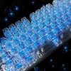 Keyboards Fully Transparent Keycaps Gamer Mechanical Keyboard Cherry Profile PC Material Ice Crystal Clear Key Cap Custom Sticker Backlit T230215